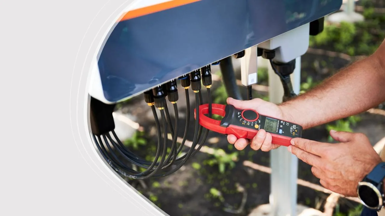 Wartung einer PV-Anlage